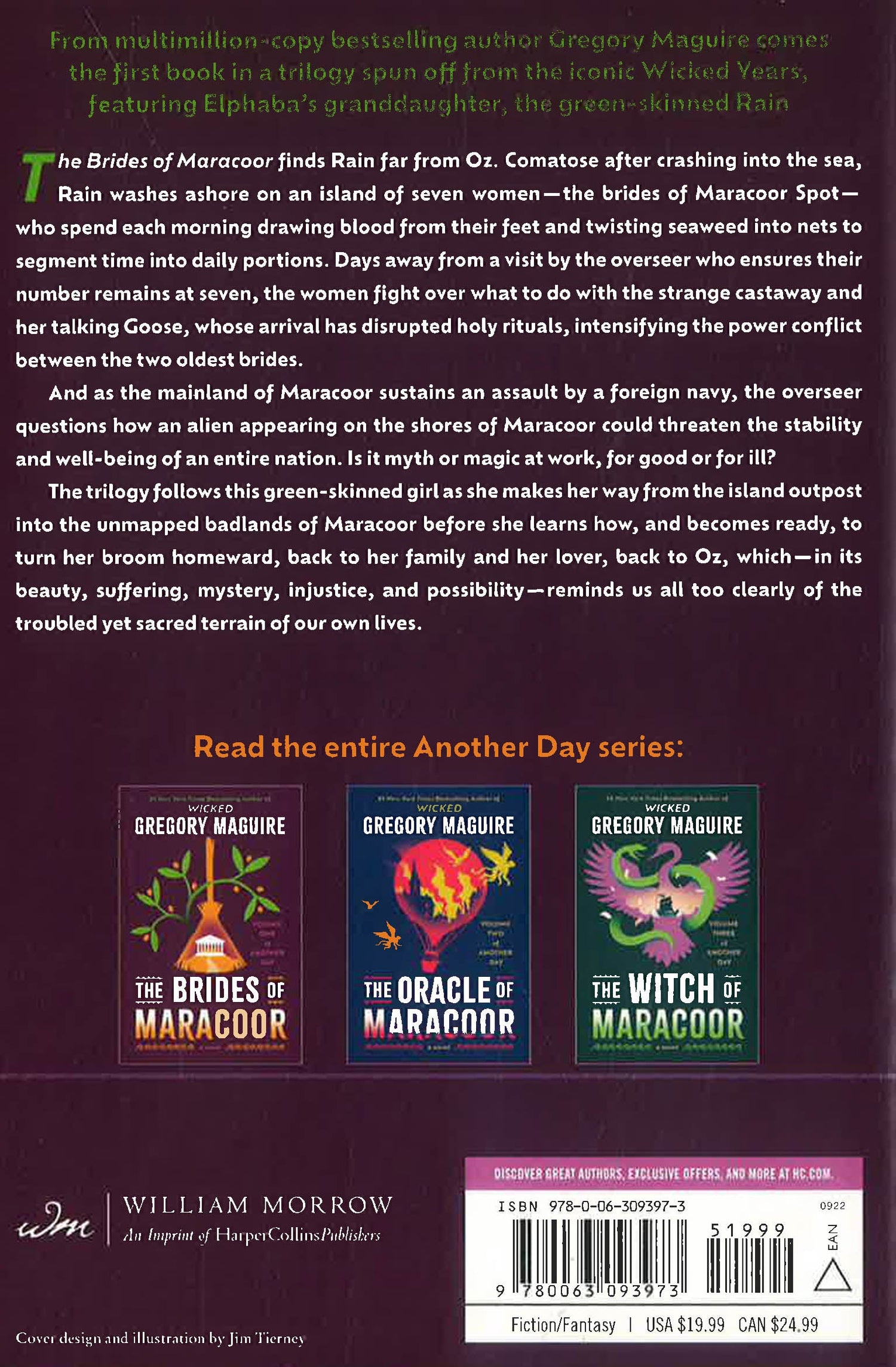 Another Day #1: The Brides Of Maracoor by Gregory Maguire – book cover