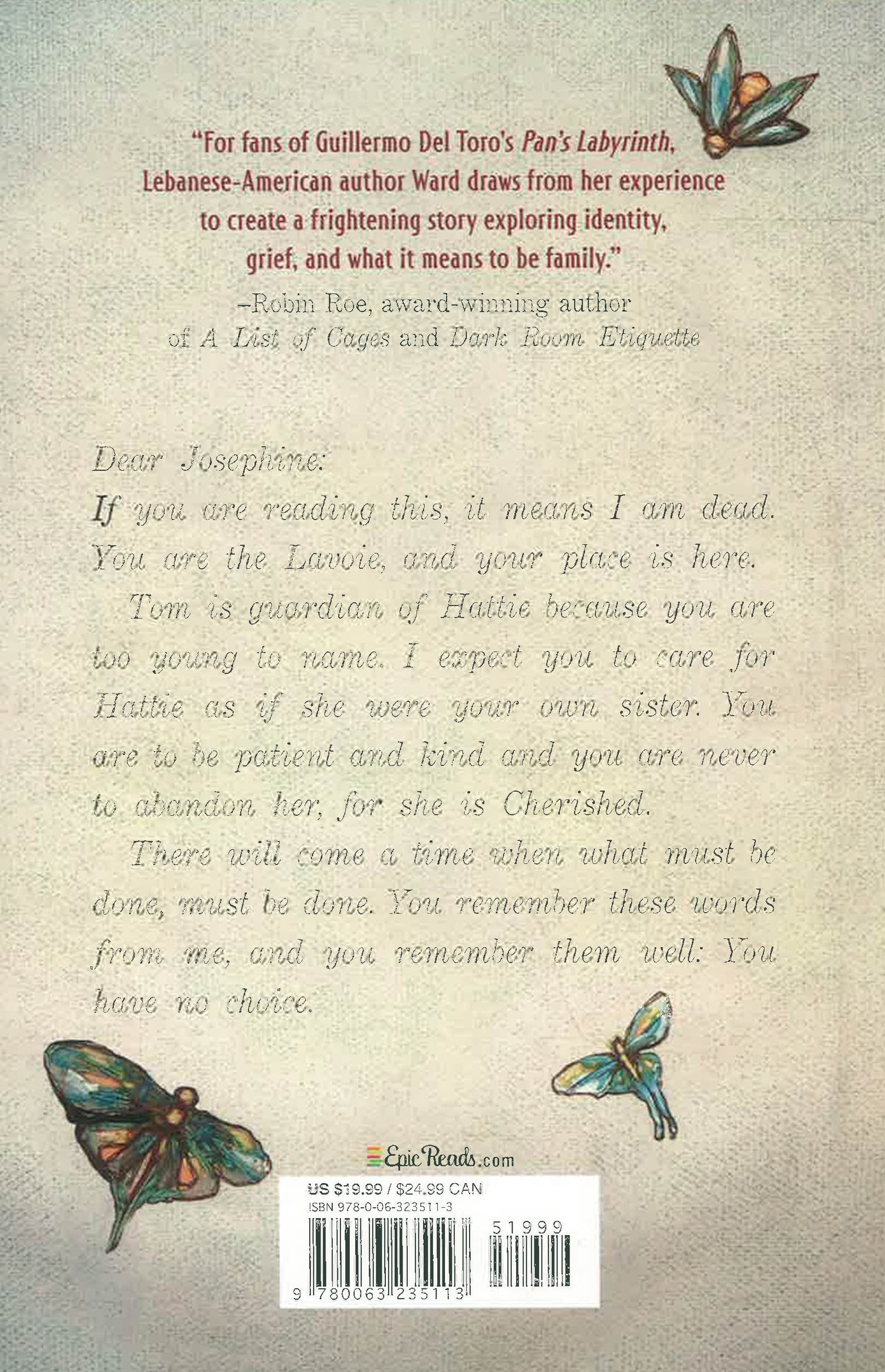 The Cherished by Patricia Ward – book cover