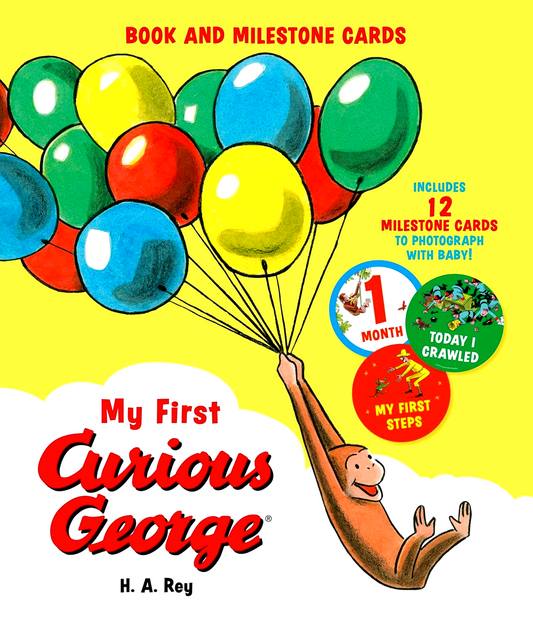 My First Curious George (Book And Milestone Cards)