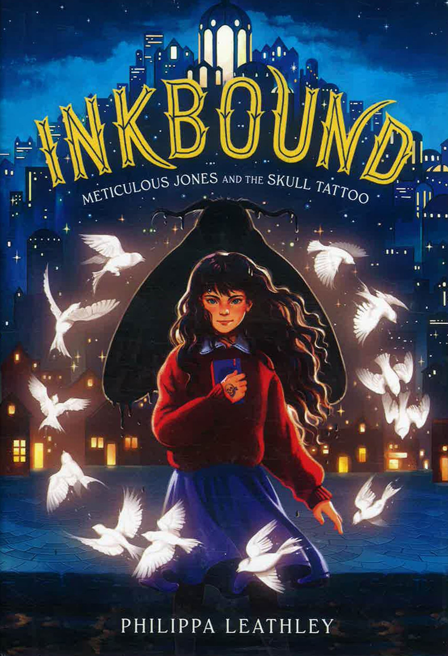 Inkbound: Meticulous Jones And The Skull Tattoo by Philippa Leathley – book cover