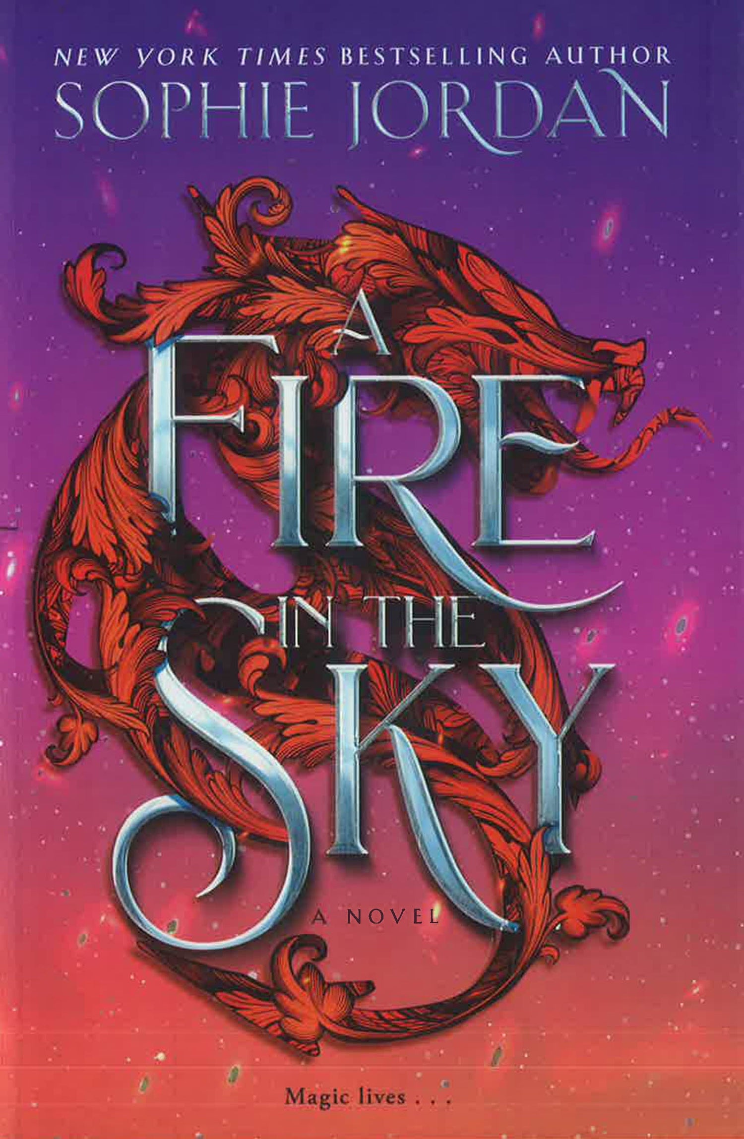 A Fire In The Sky #1: A Fire In The Sky by Sophie Jordan – book cover