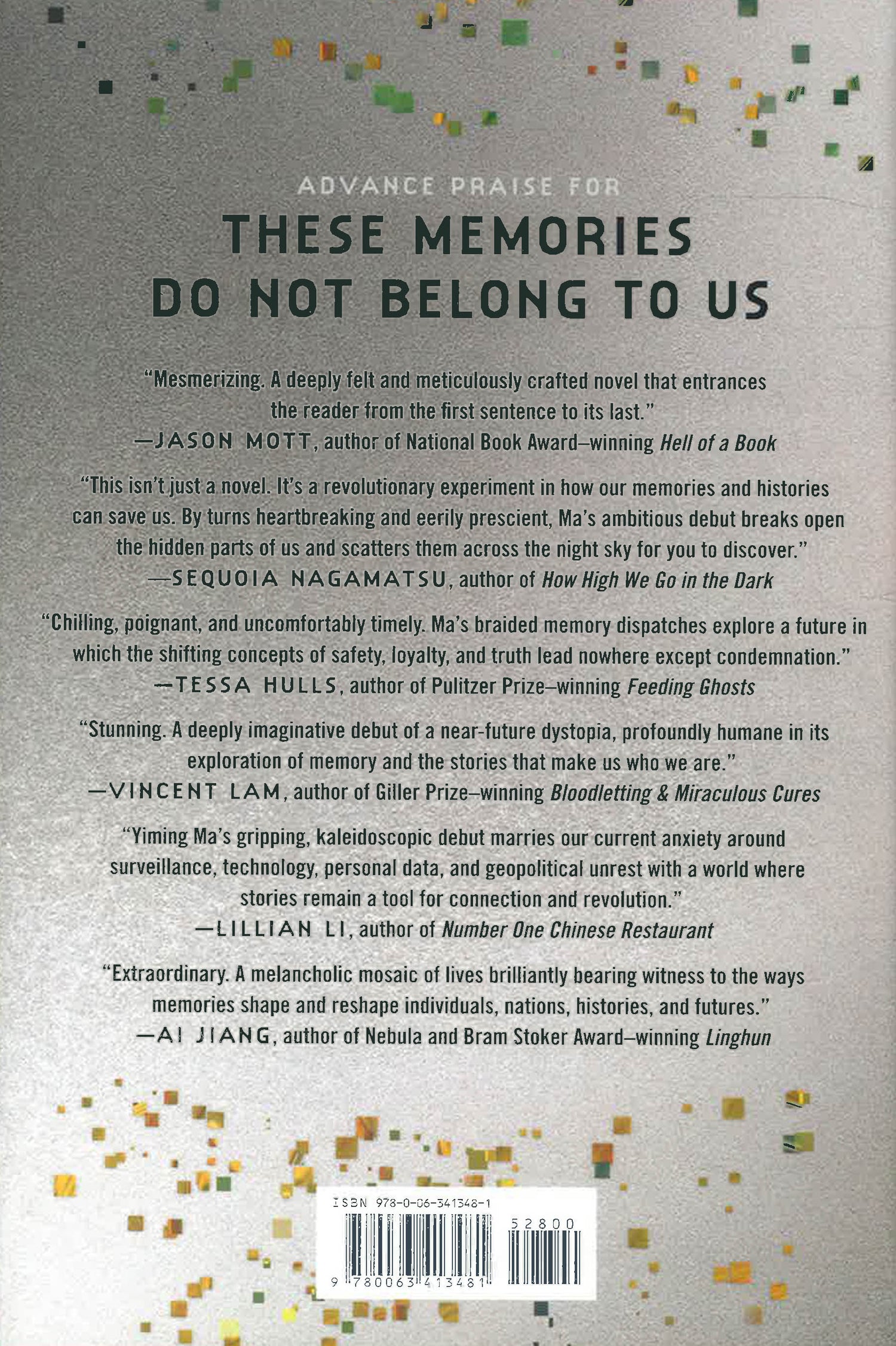 These Memories Do Not Belong To Us by Yiming Ma – book cover