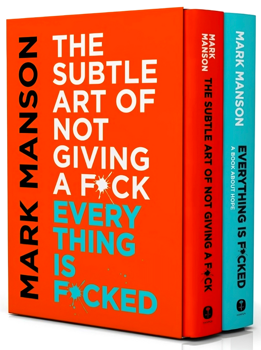 The Subtle Art Of Not Giving A F*Ck/Everything Is F*Cked (2-Book Box Set)