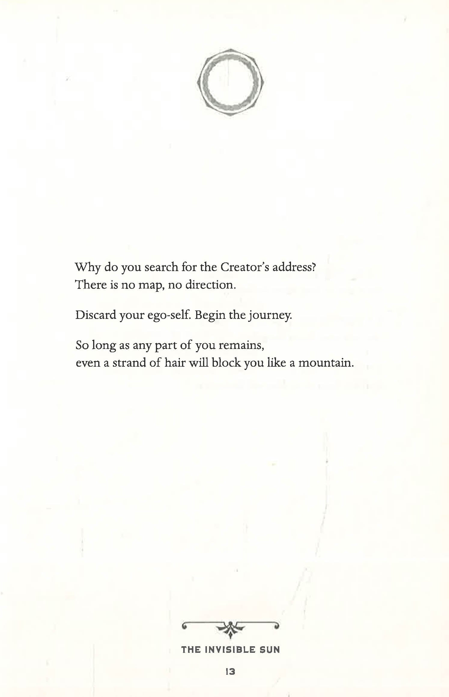 The Invisible Sun: A Guide for the Soul from Rumi’s Master by Attar – book cover