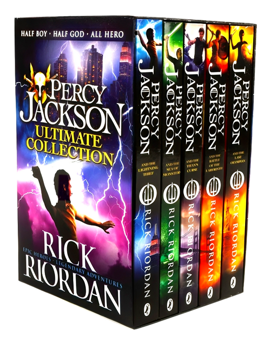 Percy Jackson Ultimate Collection Boxset (5 Books)