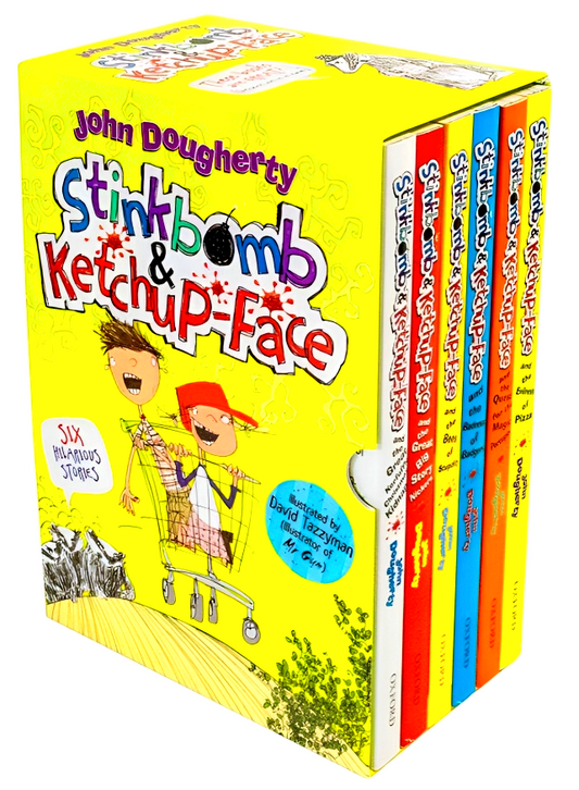 Stinkbomb And Ketchup-Face - 5 Books Set
