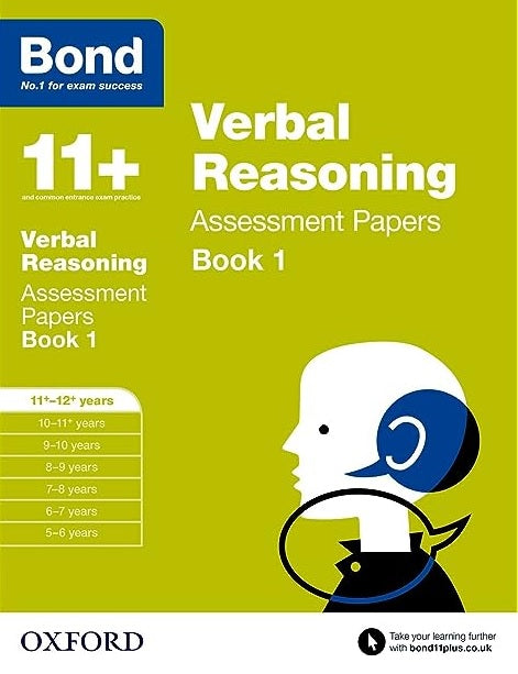 Bond 11+ Verbal Reasoning Assessment Papers, Book 1