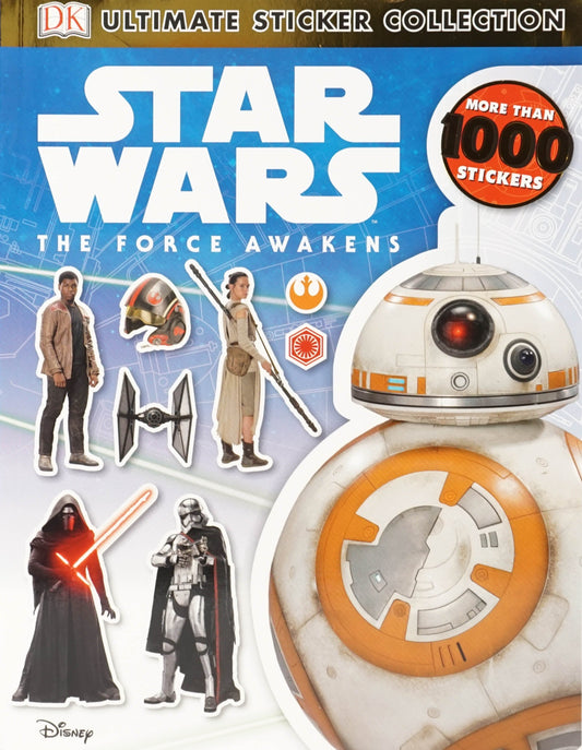 [10% OFF from 1-6 MAY 2024] Ultimate Sticker Collection: Star Wars: The Force Awakens 2 Books