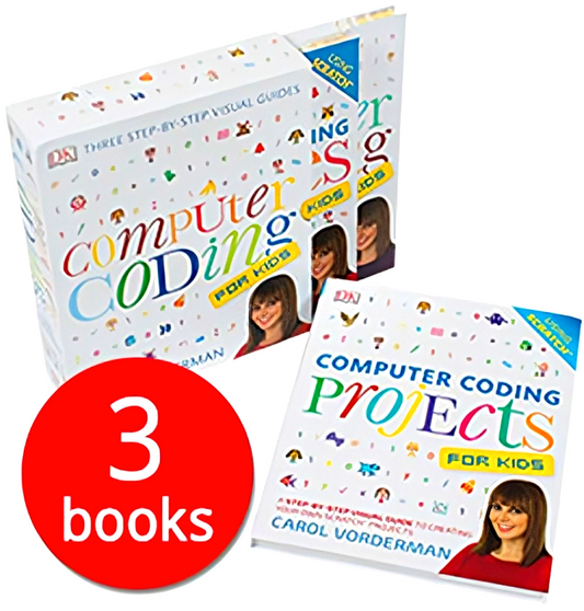 Computer Coding For Kids 3 Books