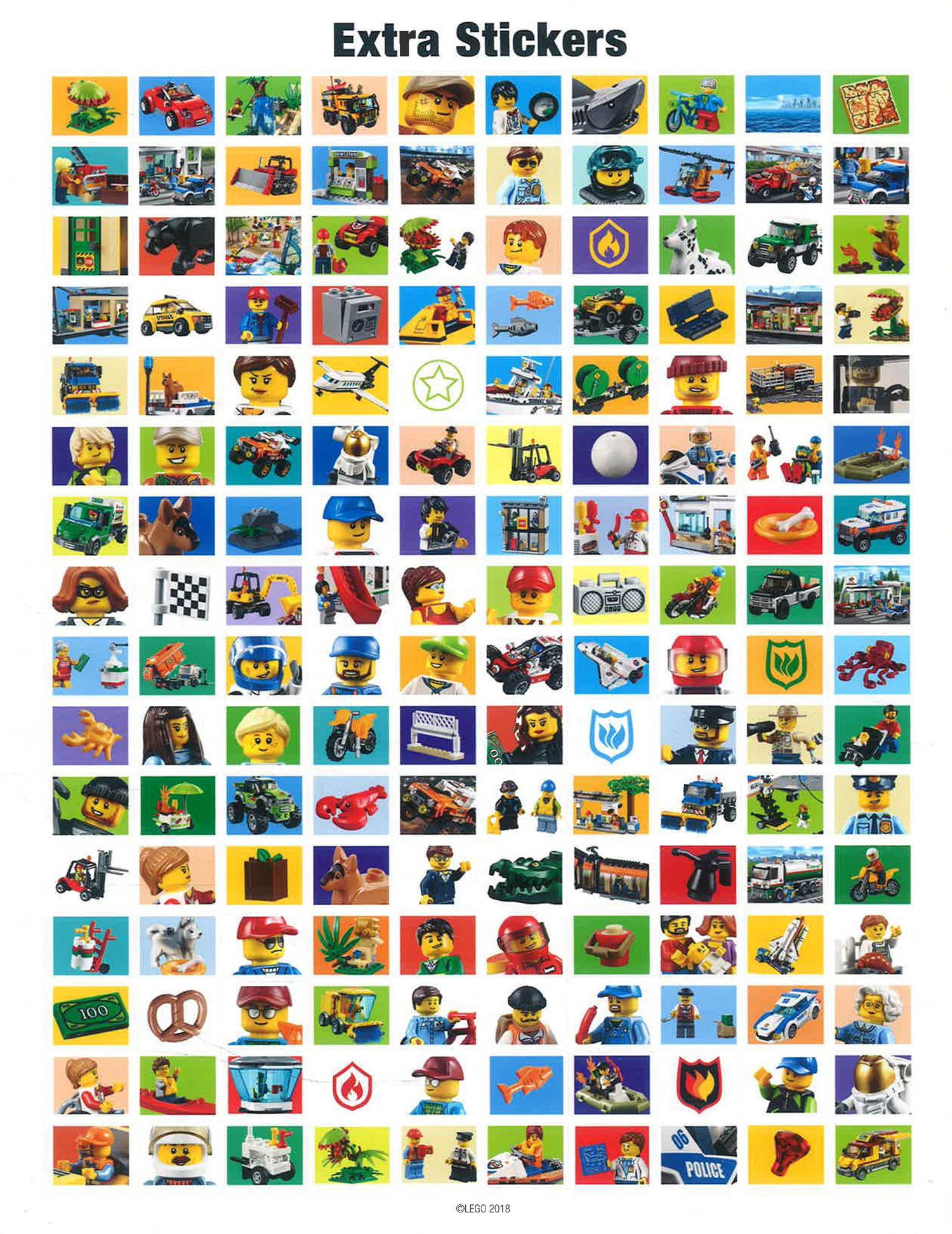 Lego Map Sticker LEGO City Ultimate Sticker Collection – BookXcess