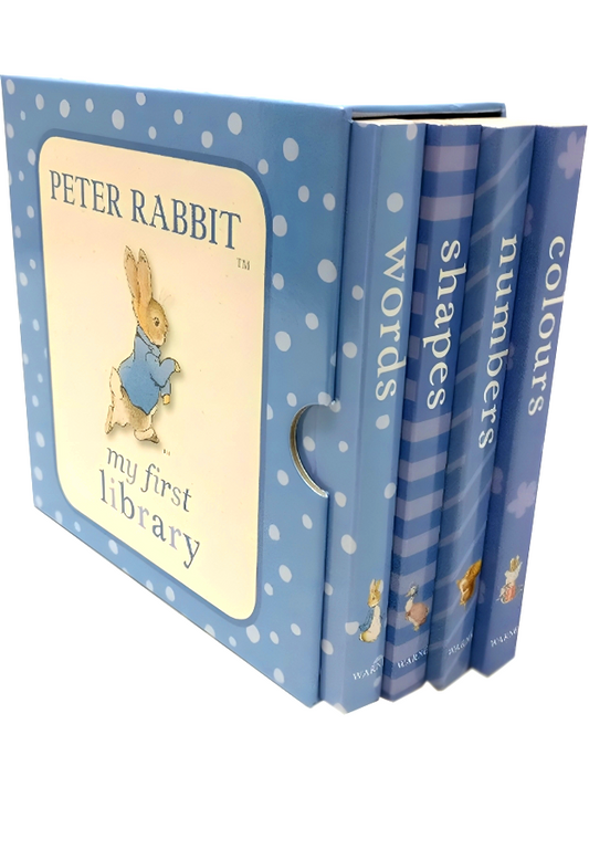 Beatrix Potter Peter Rabbit: My First Library 4 Board Book Collection Set