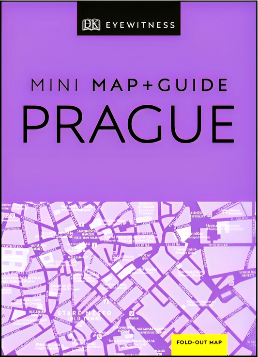 DK Eyewitness Prague Mini Map and Guide