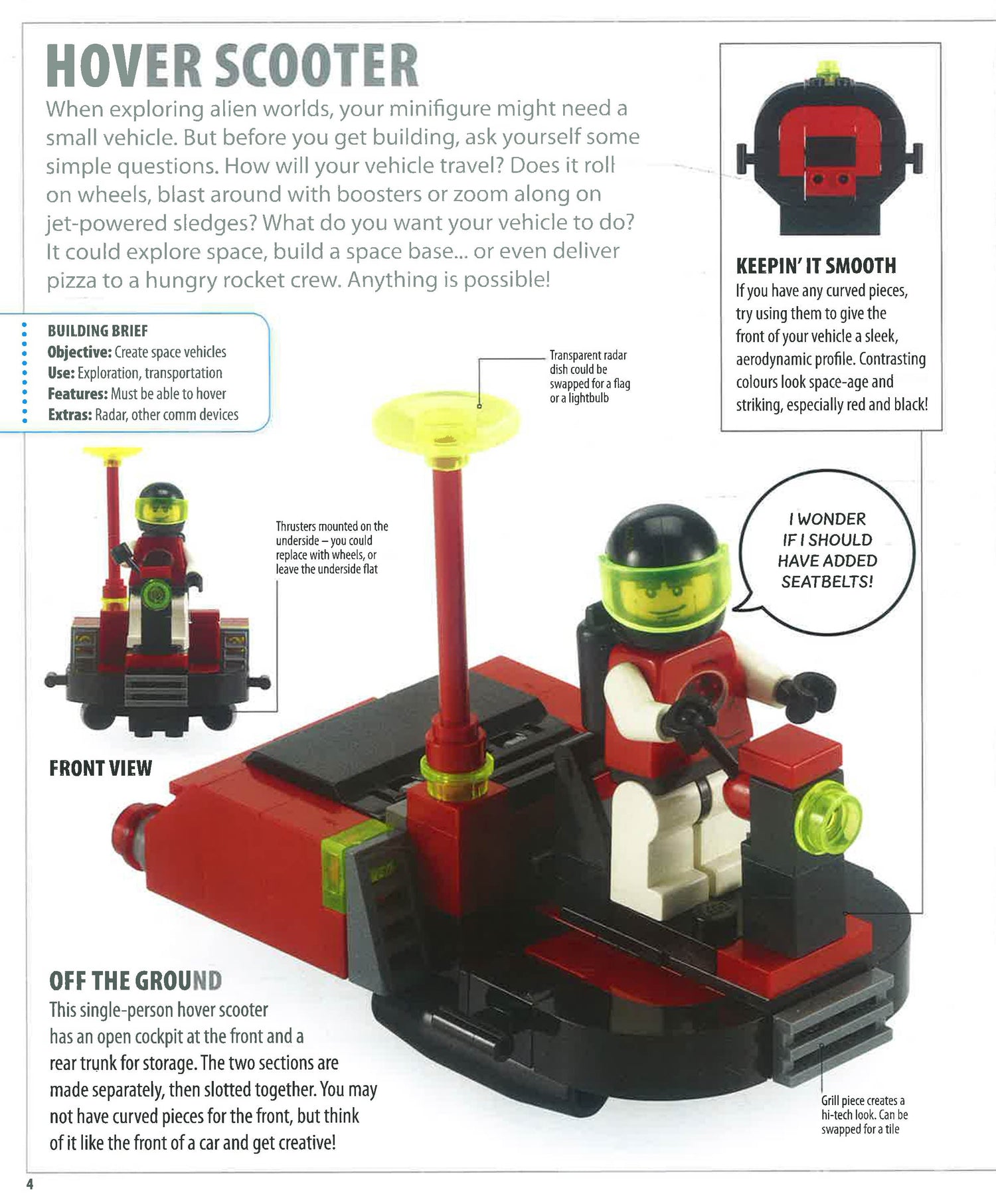 Lego Ideas Lego Black Space LEGO: Build A Rocket And Other Great