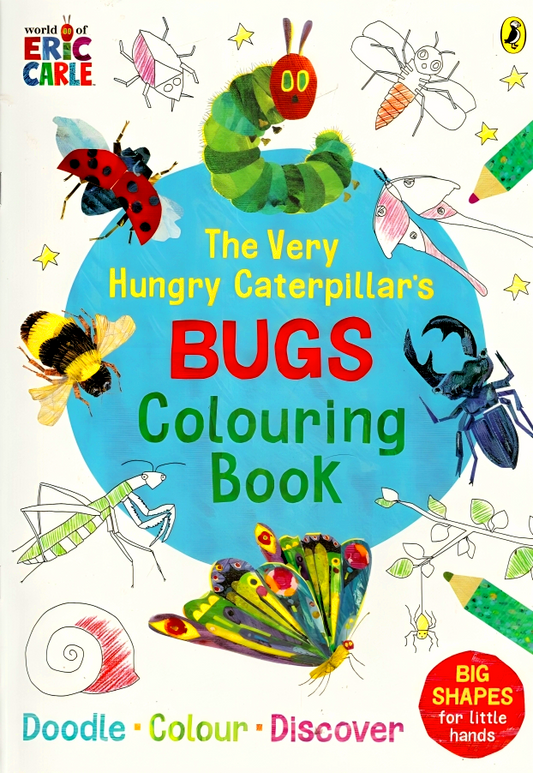 (Original Price RM12.90) The Very Hungry Caterpillar's Bugs Colouring Book