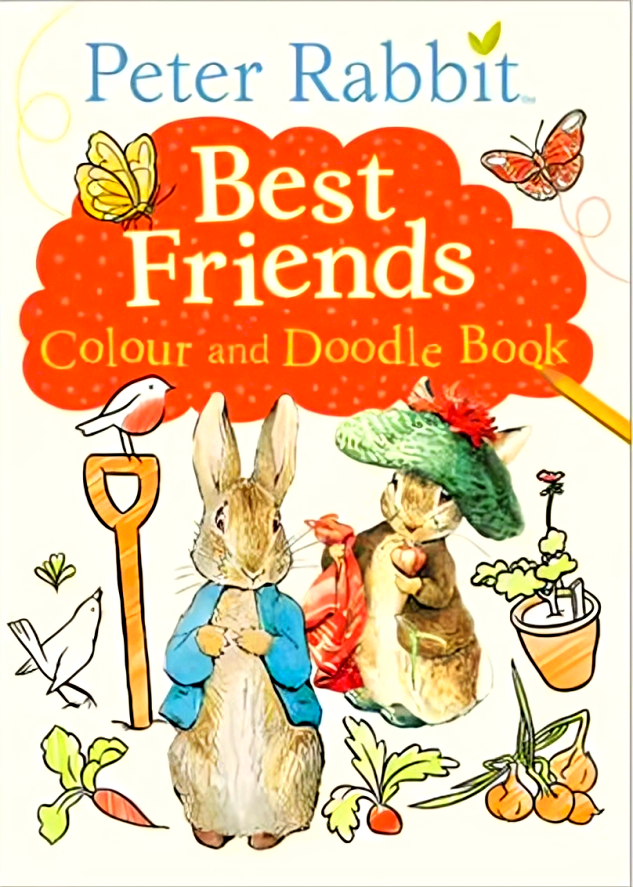 (Original Price RM12.90) Peter Rabbit - Best Friends Colour And Doodle ...