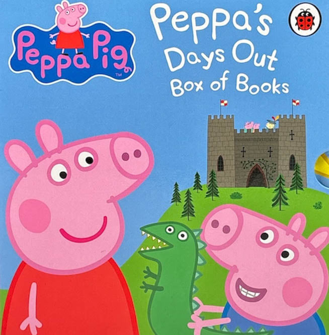 Peppa Pig 4 X Slipcase Peppa S Day Out BookXcess peppa-pig-4-x-slipcase-peppa-s-day-out-bookxcess