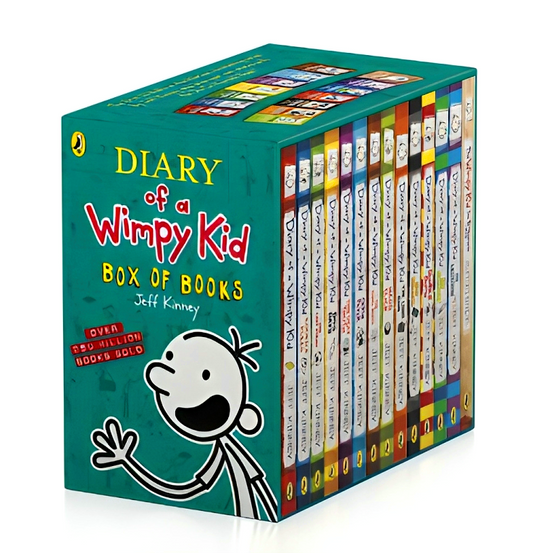 Diary of a Wimpy Kid (Box Set of 14 Books)