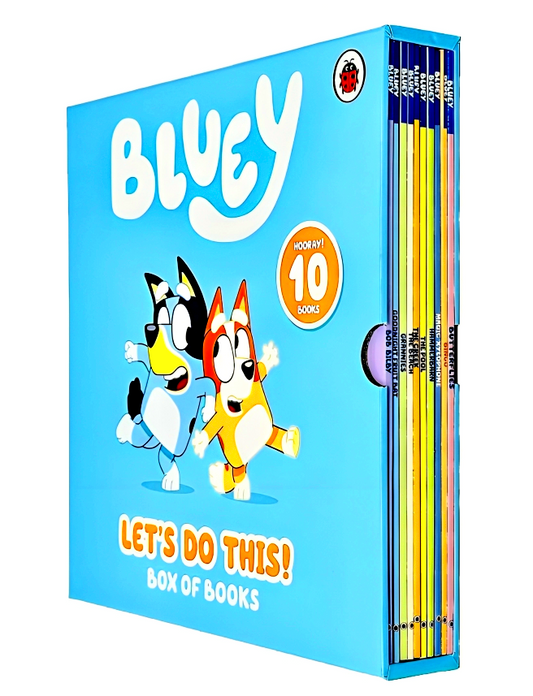 Bluey - Lets Do This! Box Of Books 10 Books Collection Box Set