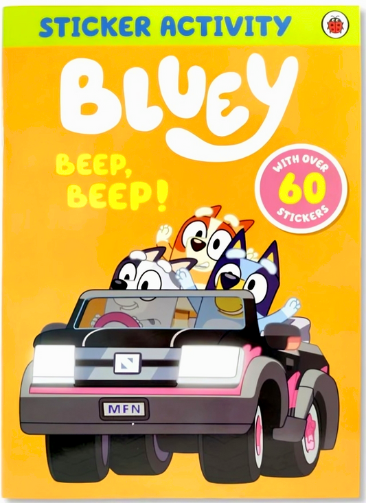 Bluey: Beep, Beep! Sticker Activity Book