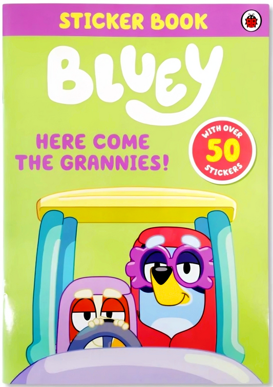 Bluey: Here Come The Grannies Sticker Activity