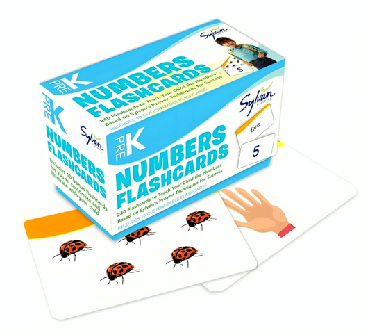 Pre-K Numbers & Shapes Flashcards