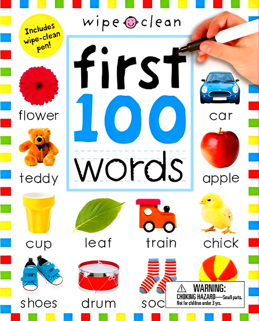 First 100 Words (Wipe Clean)