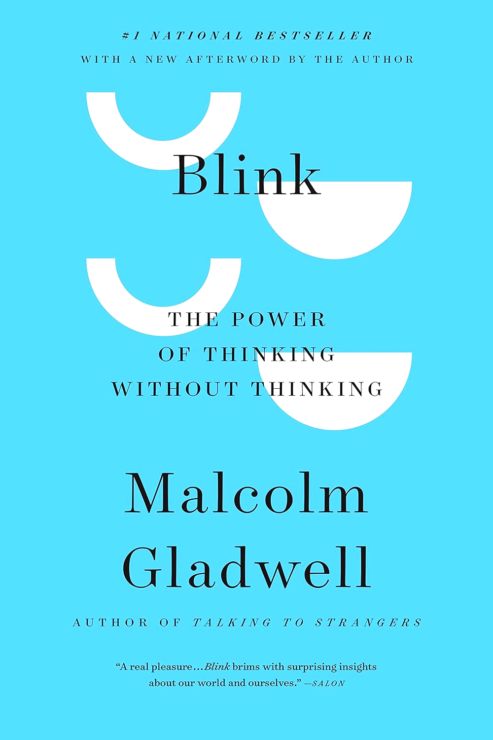 Blink: The Power Of Thinking Without Thinking by Malcolm Gladwell – book cover
