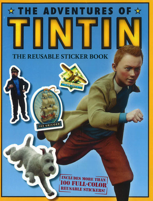The Adventures Of Tintin:The Reusable Sticker Book