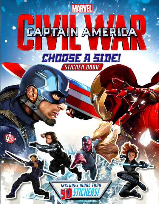 Marvel's Captain America: Civil War: Choose A Side Sticker Book