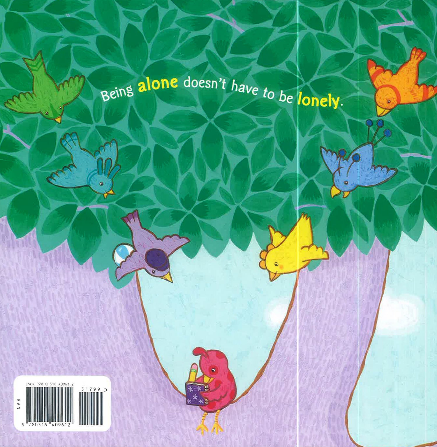 Only: The Bird Who Liked To Be Alone by Airlie Anderson – book cover
