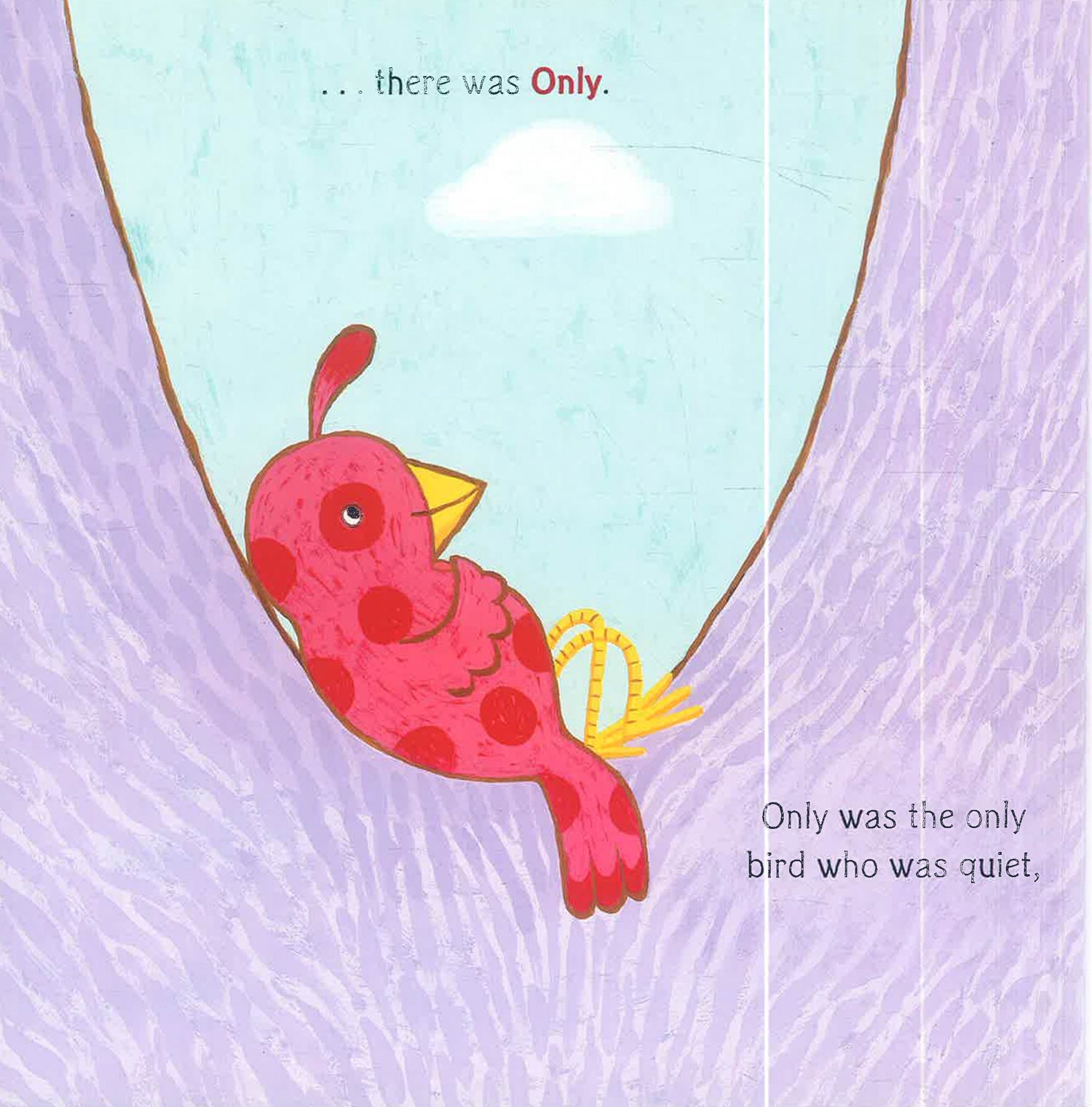 Only: The Bird Who Liked To Be Alone by Airlie Anderson – book cover