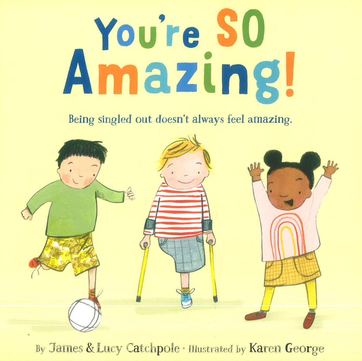 You're So Amazing! by James Catchpole – book cover