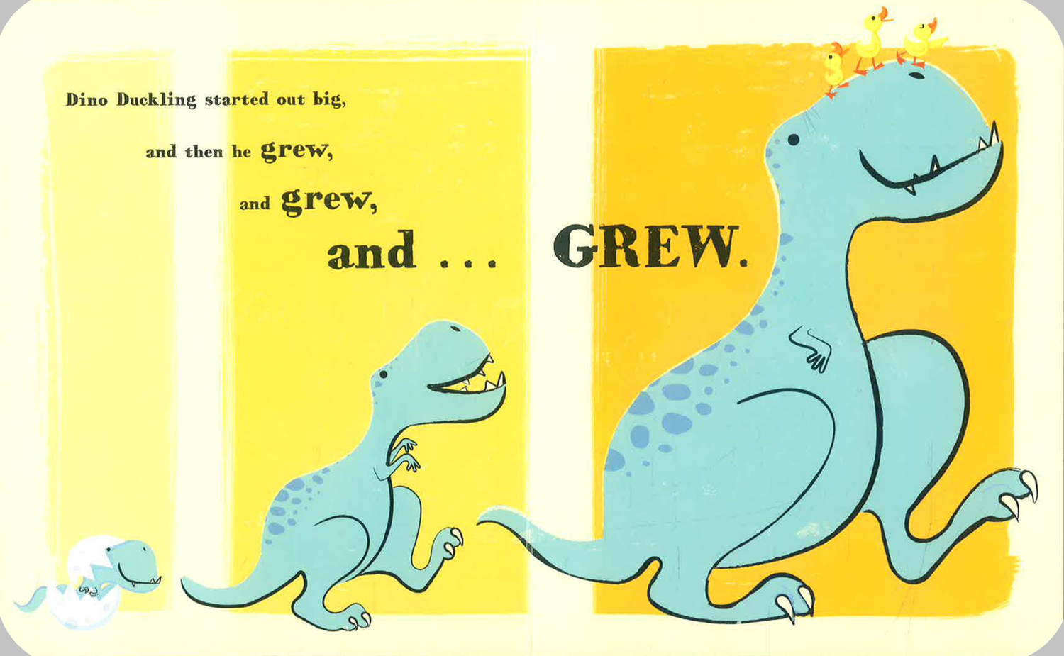 Dino Duckling by Alison Murray – book cover