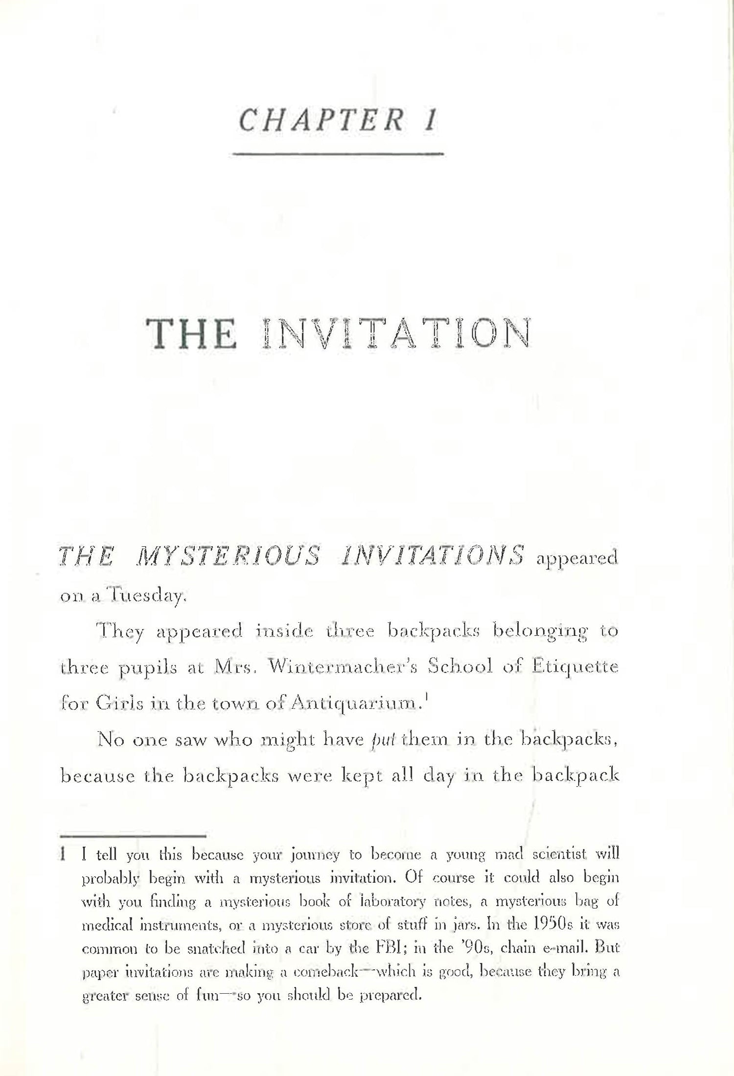 The Millicent Quibb School Of Etiquette For Young Ladies Of Mad Science by Kate Mckinnon – book cover