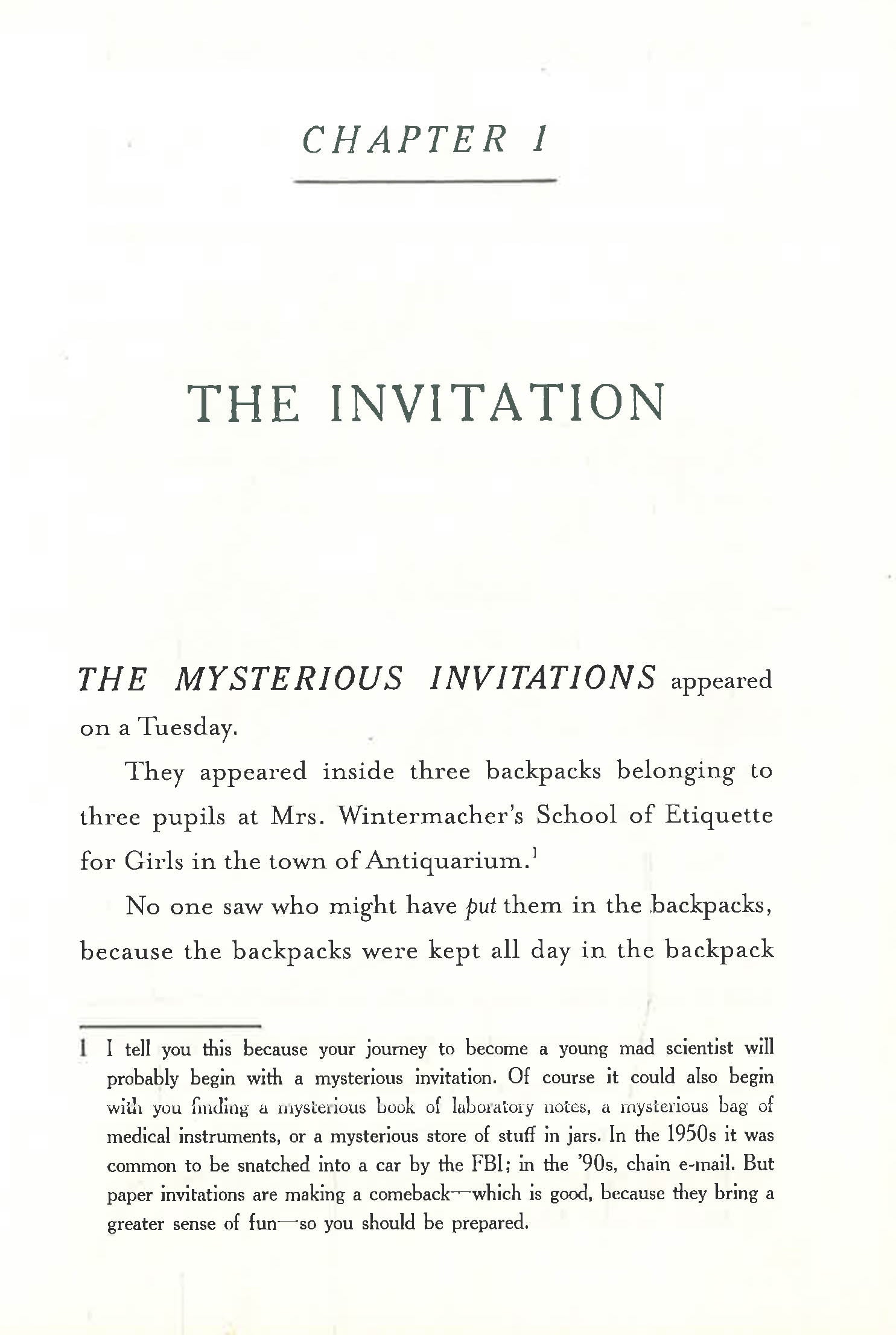 The Millicent Quibb School Of Etiquette For Young Ladies Of Mad Science by Kate Mckinnon – book cover