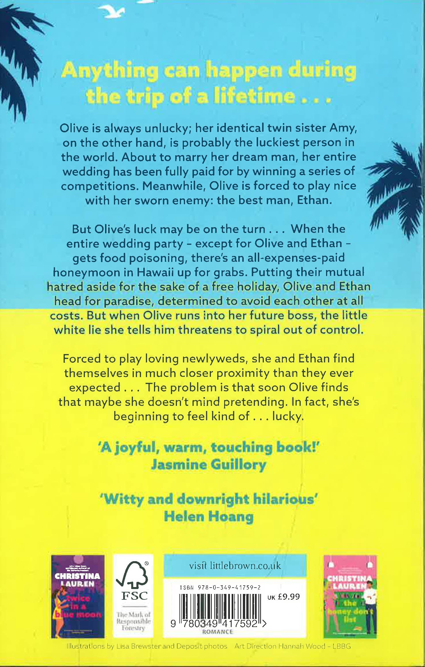 The Unhoneymooners by Christina Lauren – book cover
