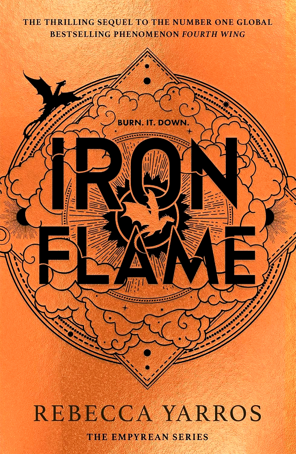 Iron Flame by Rebecca Yarros – book cover
