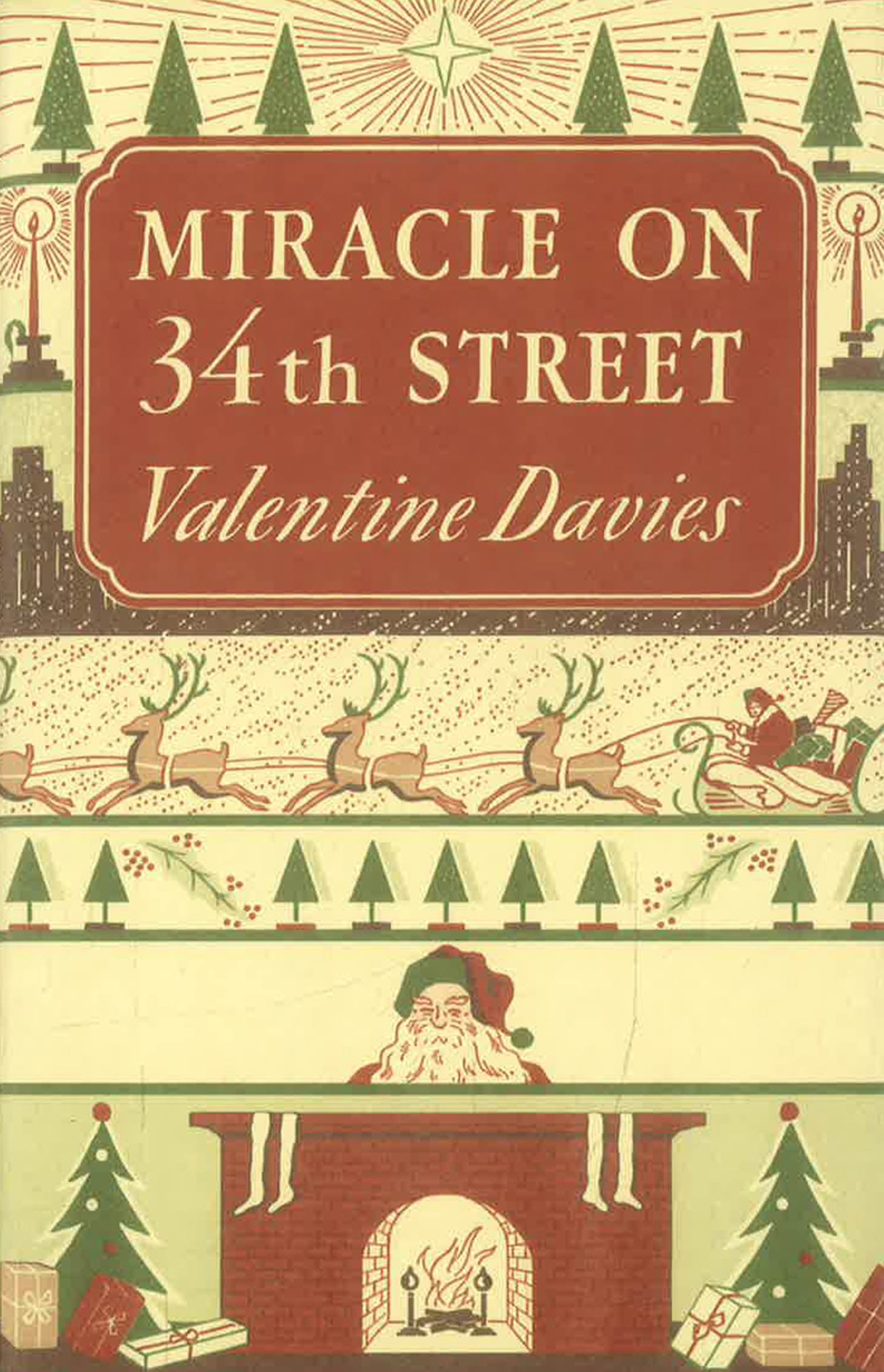 Miracle on 34th Street by Valentine Davies – book cover