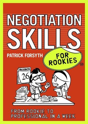 Negotiation Skills For Rookies
