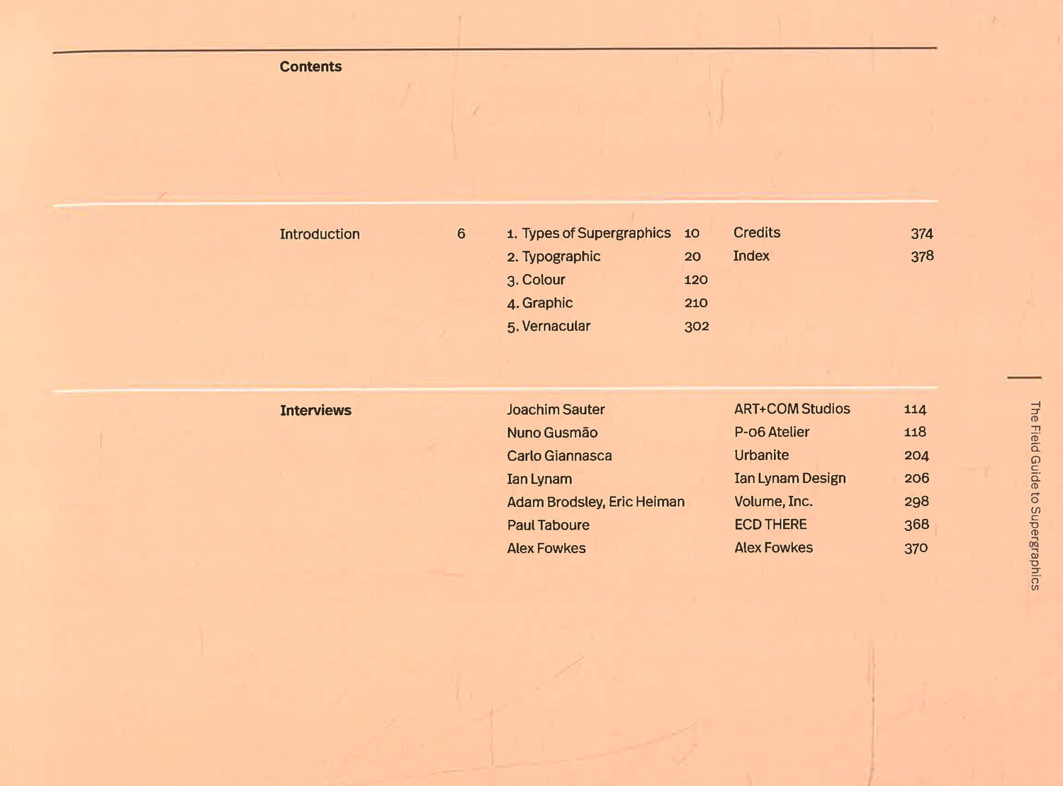 Supergraphics Unit Numbers Field Guide To Supergraphics – BookXcess