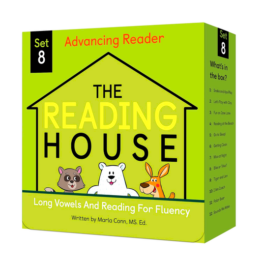 The Reading House Set 8: Long Vowels And Reading For Fluency