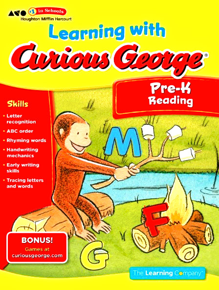 Learning With Curious George: Pre-K Reading