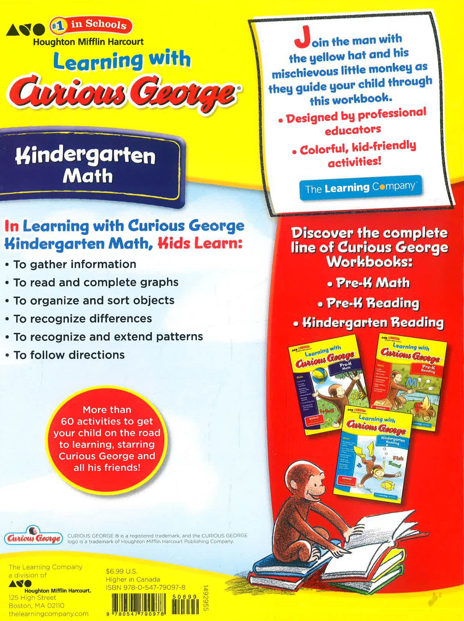 Curious George Math Episode Learning With Curious George: Kindergarten Math β BookXcess