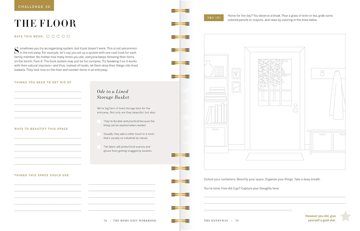 Home Edit Examples The Home Edit Workbook: Prompts, Activities, and Gold Stars to Help Yo ...
