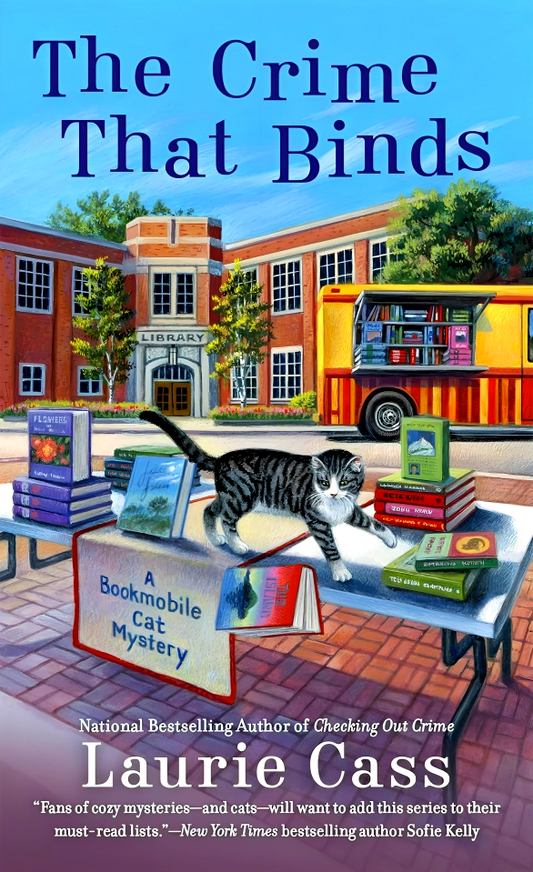The Crime That Binds (A Bookmobile Cat Mystery, Book 10)