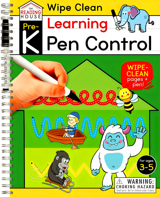 Wipe Clean Learning Pen Control (Pre K)
