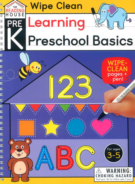 Learning Preschool Basics (Pre-K Wipe Clean Workbook)