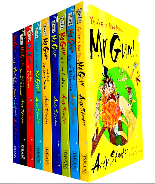 Mr Gum Collection Andy Stanton 9 Books Set