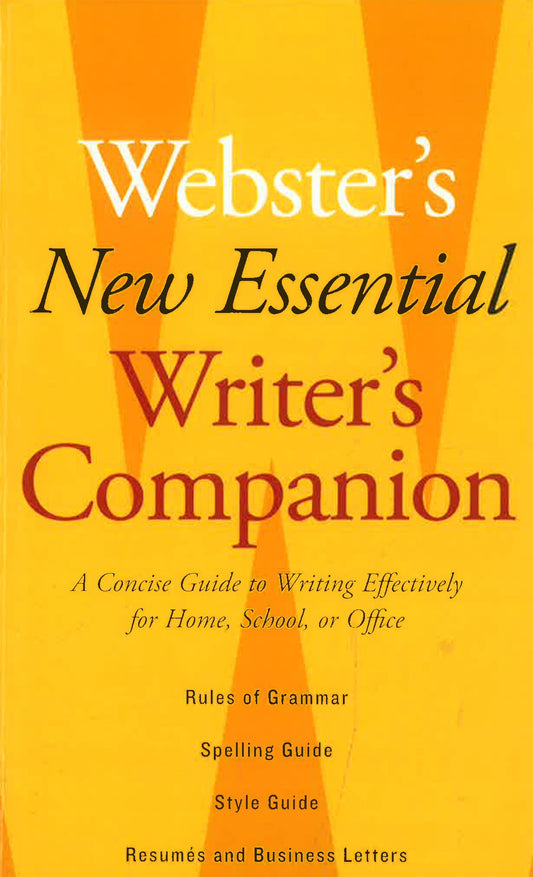 Webster's New Essential Writer's Companion