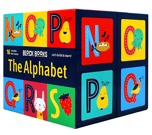 The Alphabet (Block Books) Includes 16 Mini Books